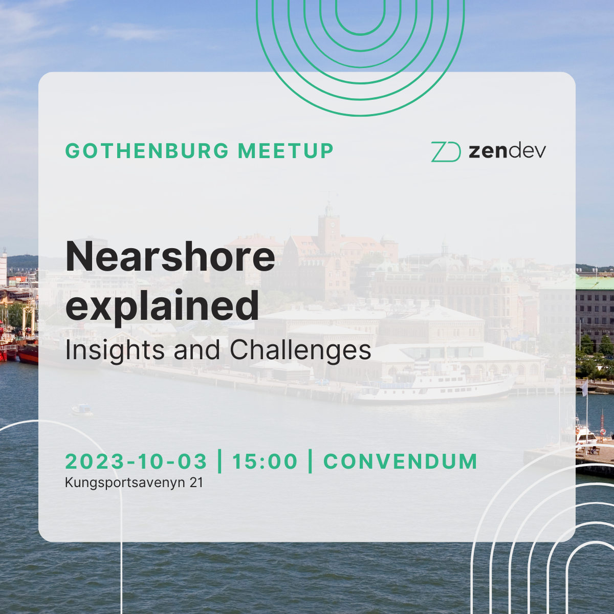 ZenDev meetup: Nearshore explained: Insights and challenges