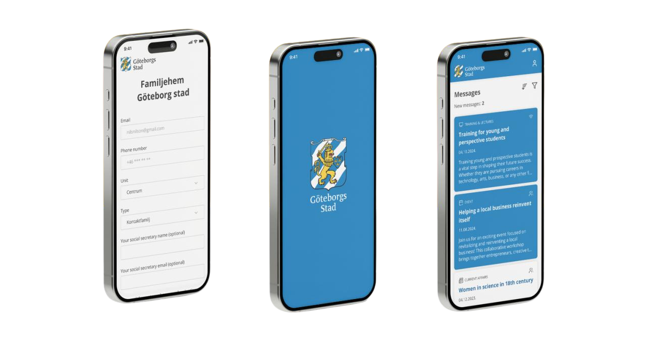 familjehem app