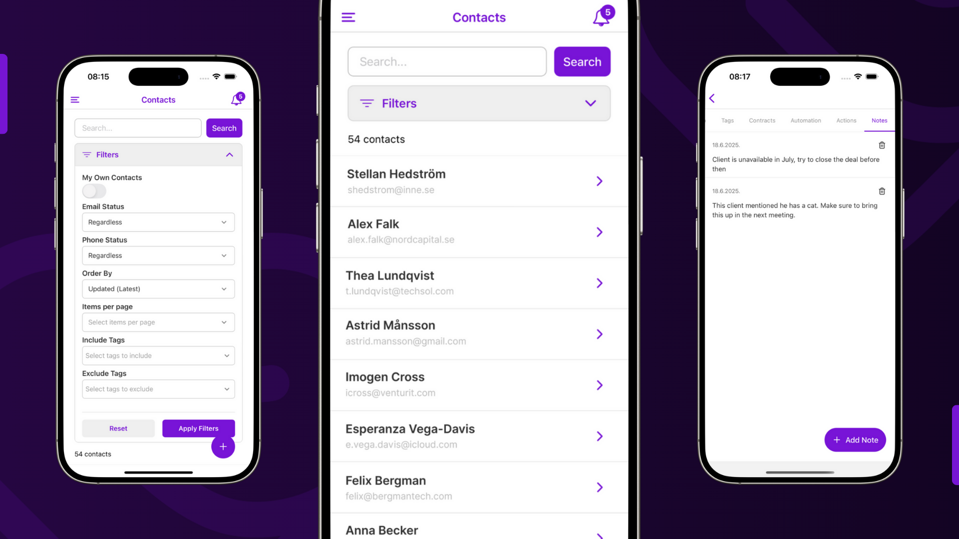 mobile application development services for saas