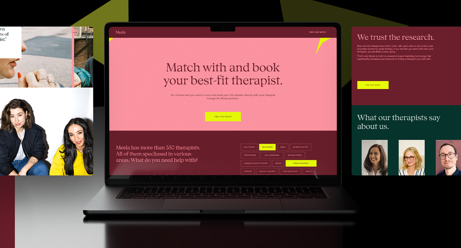 MVP for a Swedish mental health platform that secured €2.6 million in a seed round